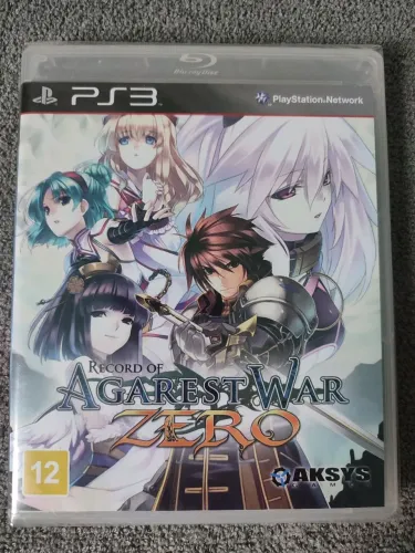 Record Of Agarest War Zero PS3 - Lacrado!!!!! Novo!!! Jogo Raro!!! 