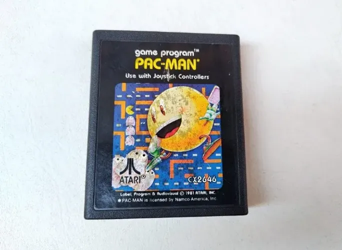 Pac Man - Cartucho Original Game Program - Atari