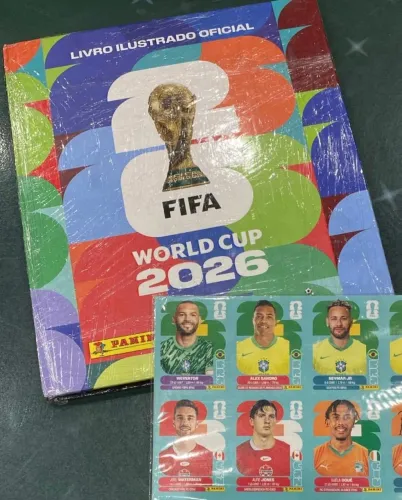 Álbum completo Copa do mundo 2026