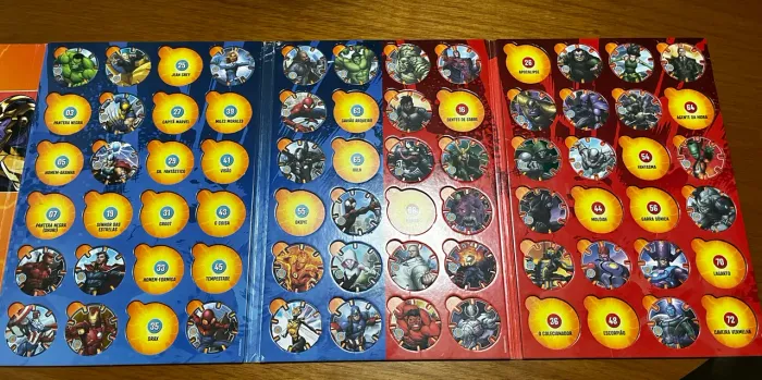 Troco/vendo tazos Marvel