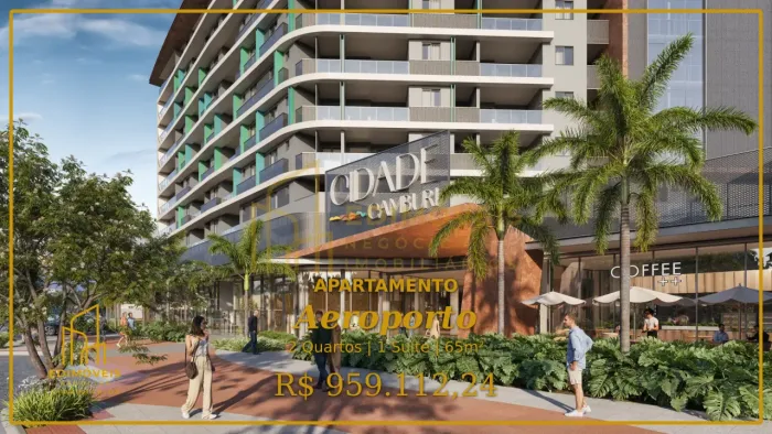 Aeroporto: Apartamento 2 Quartos com Áreas de Lazer Exclusivas!