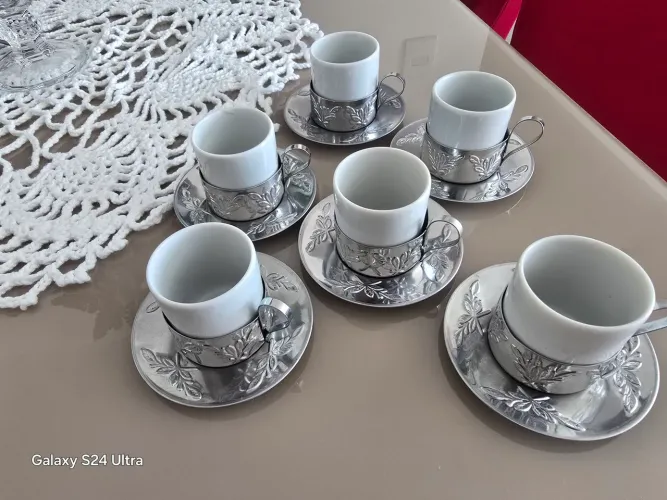 conjunto de xícaras