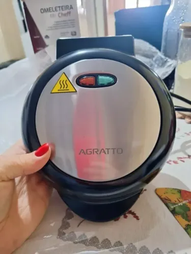 Omeleteira Agratto Mr Cheff Inox Redonda 127v / 220v
