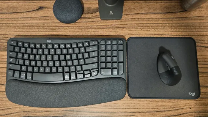 Kit Logitech - Wave Keys e Lift Vertical