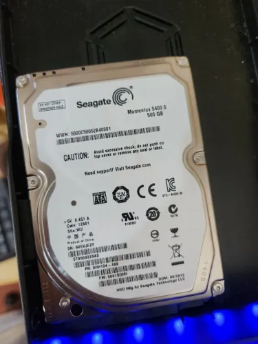 hd 500gb seagate notenook saudável