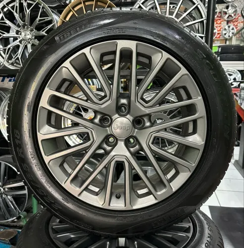 Jg Roda Jeep Compass Aro 18 5x110 + Pneu 225/55/18 Pirelli