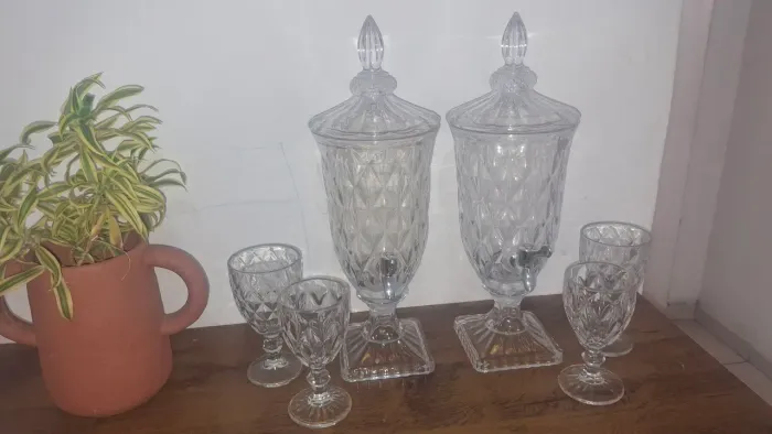 Suqueira cristal 1,8 litros