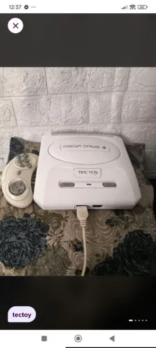 Vídeo game Mega drive 3 branco com jogos embutidos 