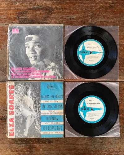 2 Compactos 7pol. Wilson Simonal 1970 + Elza Soares 1970