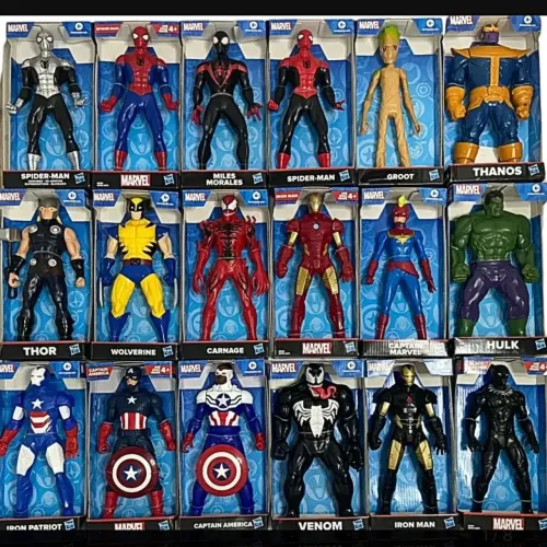 Coleção Completa Marvel Olympus - Hasbro - 21 ítens