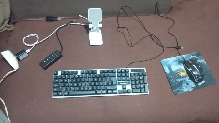 Vendo kit mobiliador completo mouse e teclado rgb