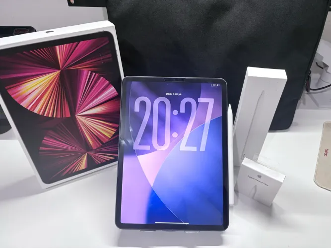 iPad Pro 11 pol. Terceira Geração + Apple Pencil + Pontas adicionais