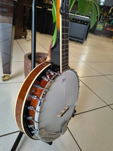 Banjo Americano Acústico Strinberg Wb50 5 Cordas Mixer Instrumentos Musicais