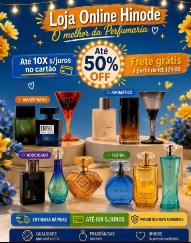 Perfumes e fragrâncias masculino e feminino
