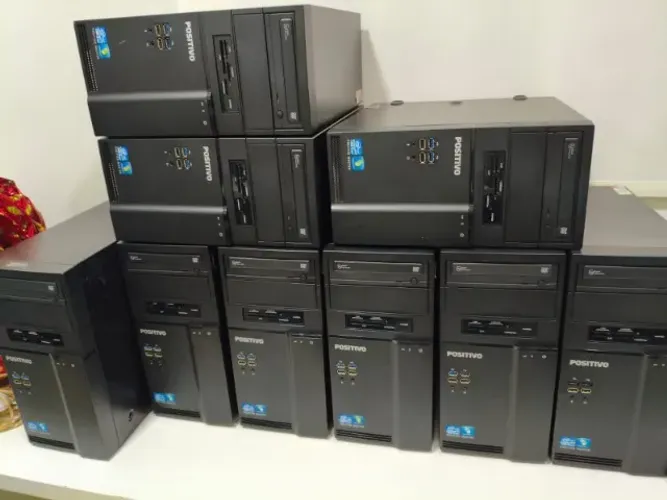 (9) DESKTOP Positivo Processador Intel Core I5 3a Geração, 8 GB de Ram e HD de 500 GB