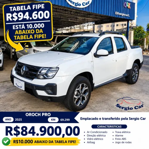 Renault Duster Oroch PRO 1.6 Flex 16V Mec. 2025