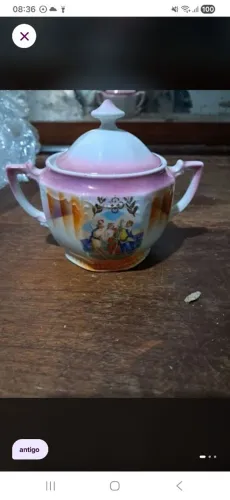 Açucareiro catalogado (antiquario)