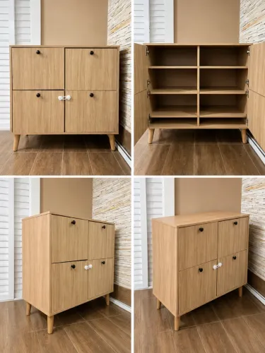 Sapateira em madeira mdf