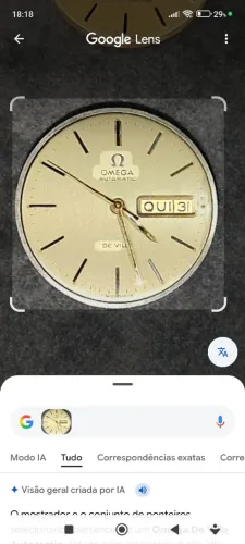 (2) Máquina de relógios omega
