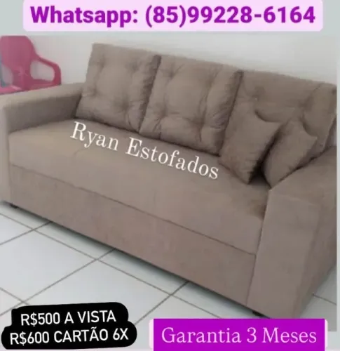 Promoção Sofá Luxuoso Direto da Fábrica
