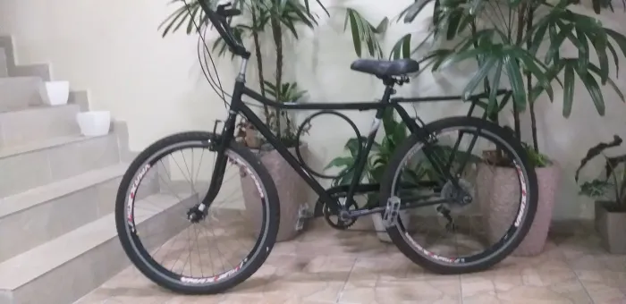 Bicicleta barra forte aro 26 troco