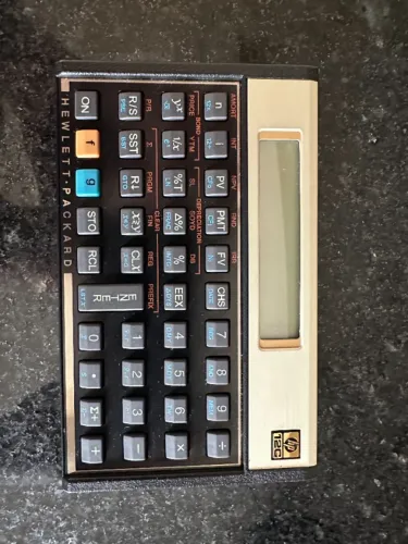 Calculadora Financeira HP 12C Gold - Original e Conservada