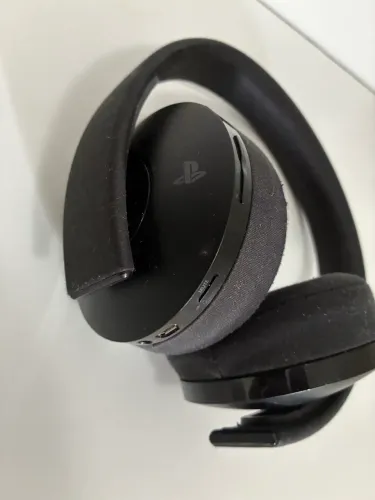 Headset Sony Gold Wireless / Série Ouro - PS4 PS5 PC - Excelente Estado