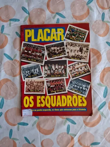 Revista Placar Os Esquadrões 