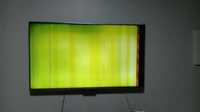 TV quebrada