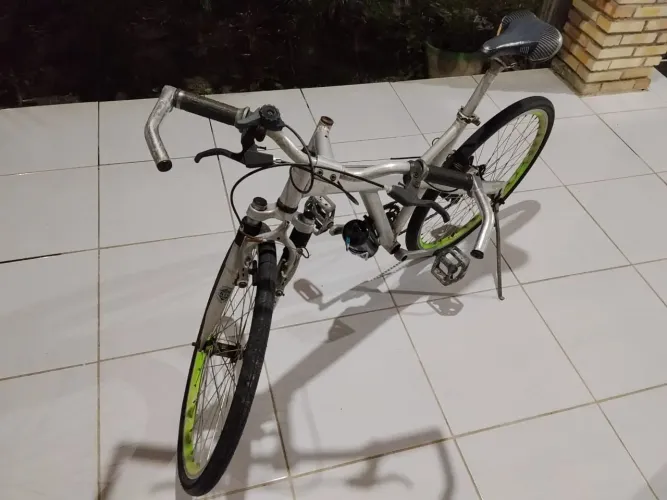 Bicicleta Caloi de Alumínio