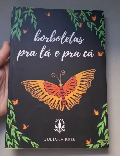 Livro Borboletas pra Lá e pra Cá 