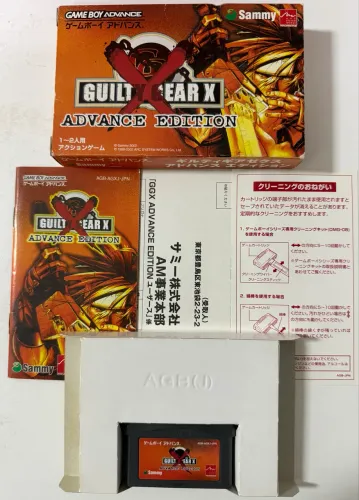 Guilty Gear X: Advance Edition - Game Boy Advance (GBA) - Japonês Completo na Caixa