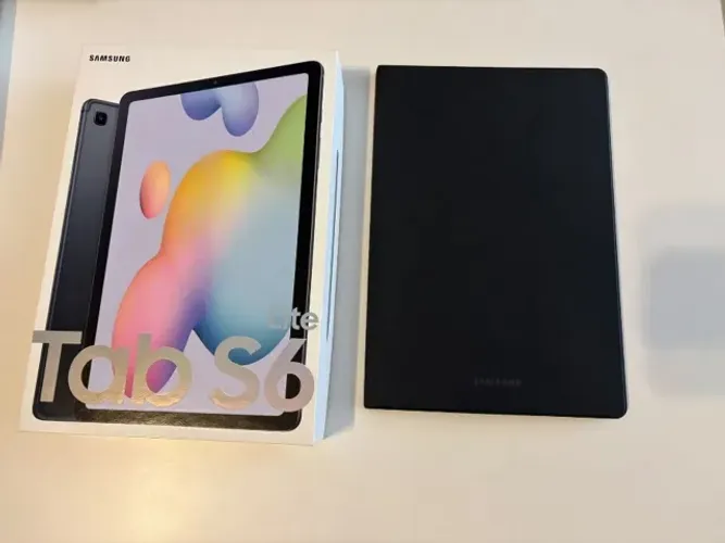Samsung Galaxy Tab S6 Lite 64GB 4G + S Pen + Capa + Caixa Original (Único Dono)
