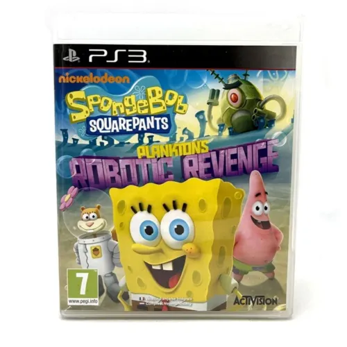 PS3 - SpongeBob SquarePants: Plankton's Robotic Revenge (Midia Física)