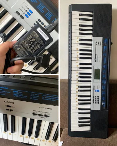 Teclado Cássio modelo CTK 1550