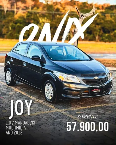 Chevrolet Onix JOY Hatch 1.0 8V Flex Mec. 4P 2018