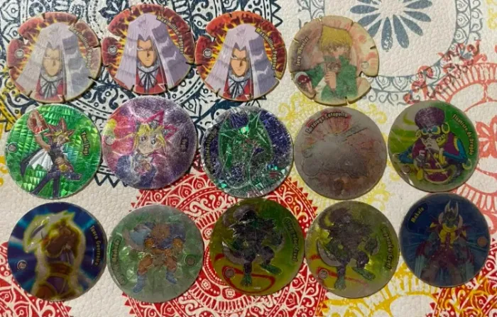 Coleção Elma Chips Magic tazos YU-GI-OH!