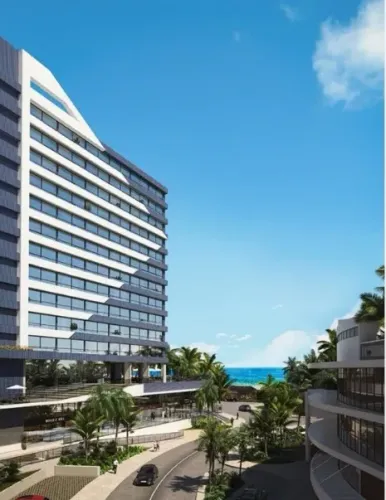 APARTAMENTO À BEIRA MAR 1/4 EM ILHÉUS/BA - 32m²