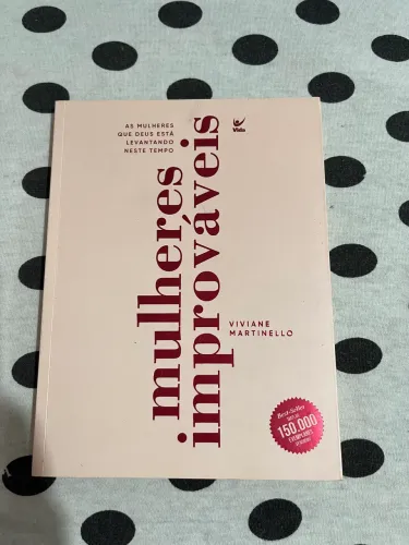 Livro mulheres improváveis