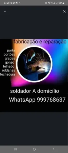 Soldador a domicílio 24hrs