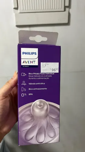 Mamadeira pétala avent azul