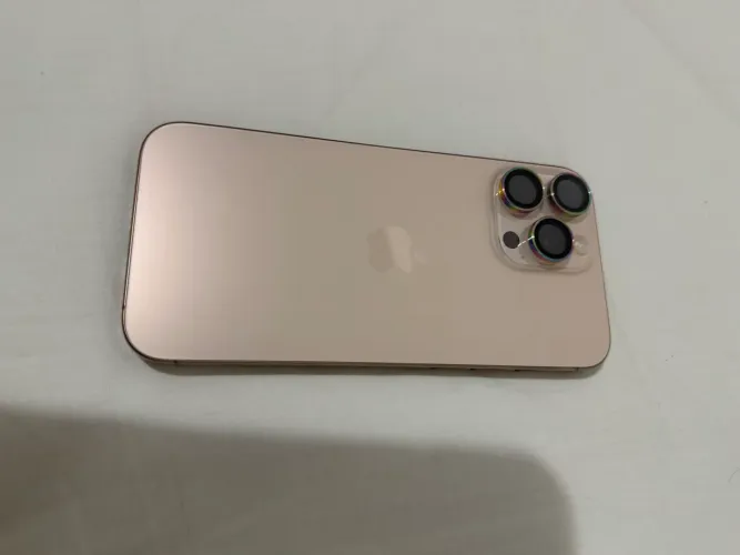 iPhone 16 Pro Max Desert - 256 GB - Bateria 100% - garantia até outubro