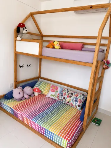 Cama montessoriana beliche