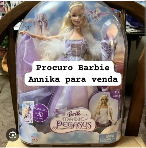 Boneca Barbie Annika - Magia de aladus