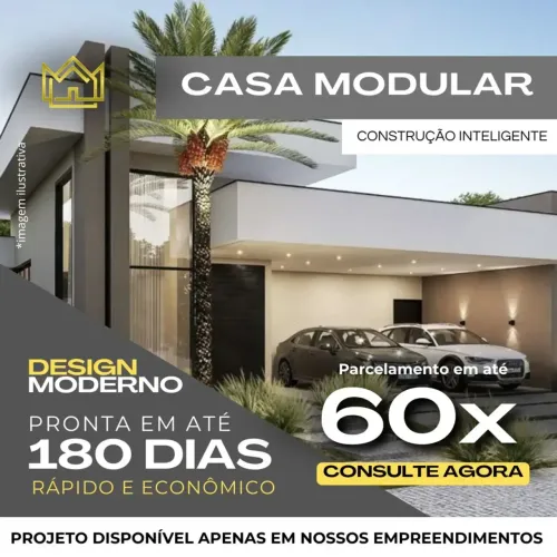 Modernidade e Praticidade: Casa Modular de 86m² em Igaratá, Próximo a Jacareí