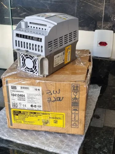 Inversor de frequência weg cfw08 220v 16a.