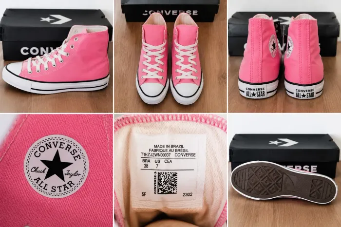 Converse All Star Rosa - Número 38BR