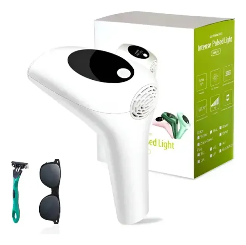 Depilador Portátil 900 Mil Pulsos Intense Pulse Light - Indolor - Produto Novo Lacrado