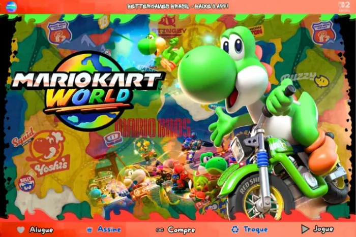 Mario Kart 8 Galaxy NS2 Odyssey Maker 2 Fury RPG Party Wonder Tenis Striker Spark Paper 1