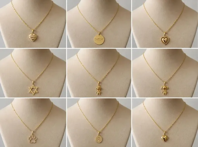 Colar banhado ouro excelente banho